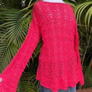 SOLD Chico’s pullover sweater coral